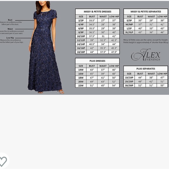 Alex Evenings Mother of the Bride gown champagne sequins 8P - Picture 3 of 11